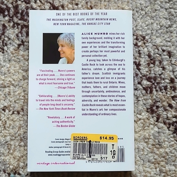 Alice Munro The View from Castle Rock Short Stories Book - Picture 2 of 5